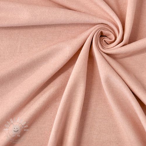 Levně Úplet VISCOSE LYCRA HEAVY cameo rose