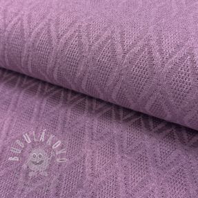 Pletenina jacquard Diamond lavender