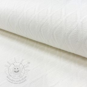 Pletenina jacquard Diamond off white