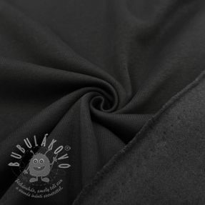 Teplákovina počesaná black