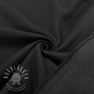 Teplákovina počesaná black