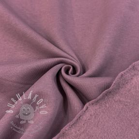 Teplákovina počesaná faded blueberry