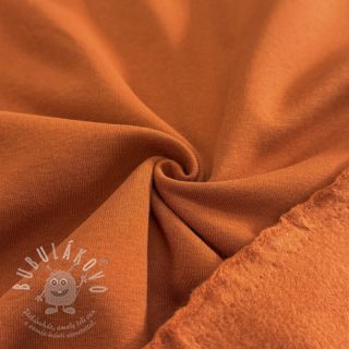 Teplákovina počesaná brick