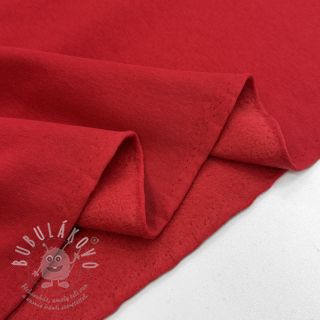 Teplákovina počesaná  dark red
