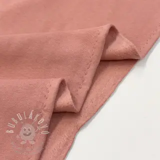 Teplákovina počesaná faded coral