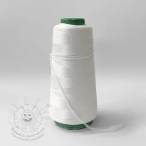 Nit overlocková STRETCH 2700 m white