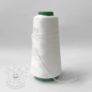 Nit overlocková STRETCH 2700 m white