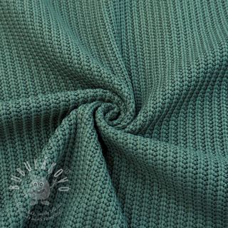 Svetrovina BIG KNIT ocean green