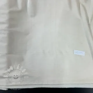 Samet VELVET STRETCH ecru II.třída