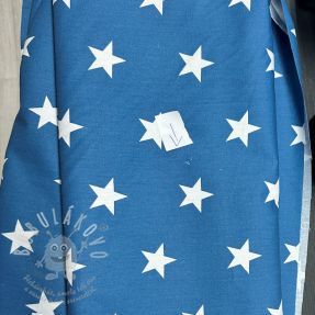 Bavlněná látka Stars indigo II.třída