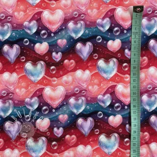 Teplákovina All you need is love design B digital print