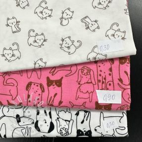 Balík látek bavlna FLANNEL 007