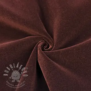 Samet VELVET LIGHT reddish brown