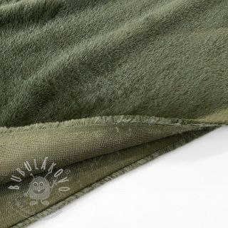 Umělá kožešina SMOOTH green