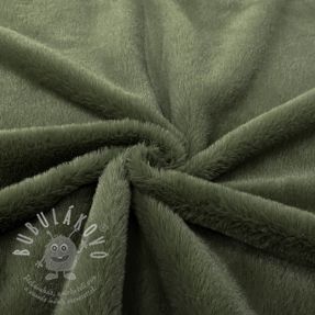 Umělá kožešina SMOOTH green