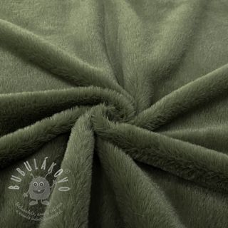 Umělá kožešina SMOOTH green