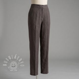 Len předepraný STONEWASHED PREMIUM mocha