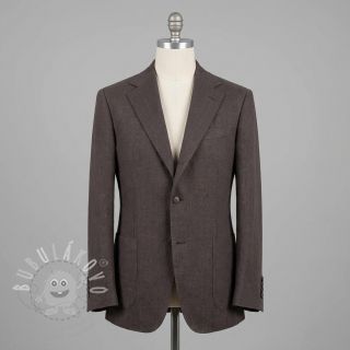 Len předepraný STONEWASHED PREMIUM mocha