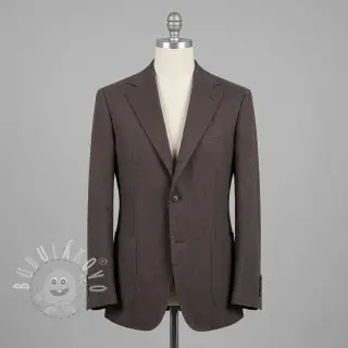 Len předepraný STONEWASHED PREMIUM mocha