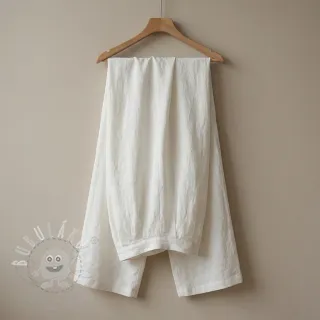 Len předepraný STONEWASHED PREMIUM off white