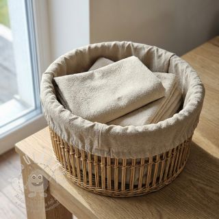 Len předepraný STONEWASHED PREMIUM sand