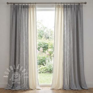 Len předepraný STONEWASHED PREMIUM light grey