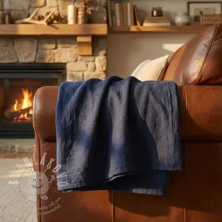 Len předepraný STONEWASHED PREMIUM marine