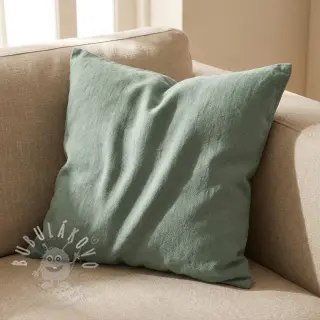 Len předepraný STONEWASHED PREMIUM dark mint