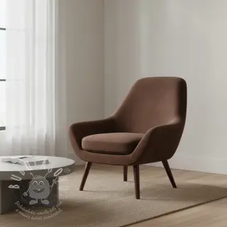 Samet VELVET LIGHT reddish brown
