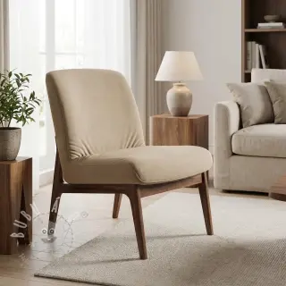 Samet VELVET LIGHT dark beige