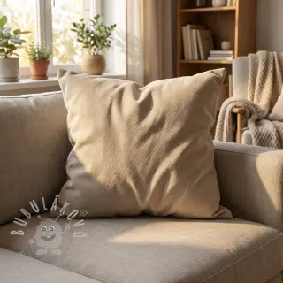 Samet VELVET LIGHT dark beige
