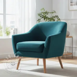 Samet VELVET LIGHT dark petrol