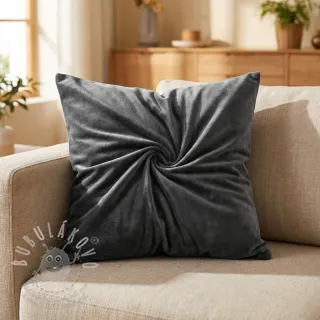 Samet VELVET STRETCH dark grey