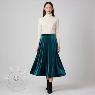 Samet VELVET STRETCH petrol