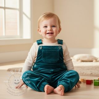 Samet VELVET STRETCH petrol