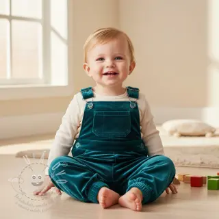 Samet VELVET STRETCH petrol