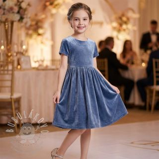 Samet VELVET STRETCH blue