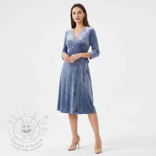 Samet VELVET STRETCH blue