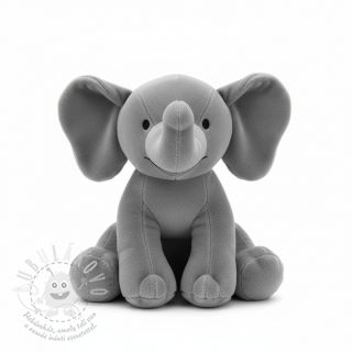 Samet VELVET STRETCH light grey