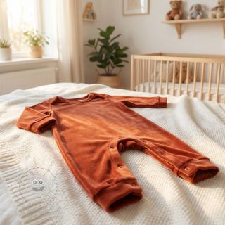 Samet VELVET STRETCH brick