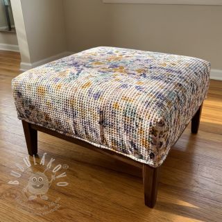 Bavlna s vaflovou vazbou Flowie meadow digital print