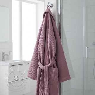 Bavlna s vaflovou vazbou old purple