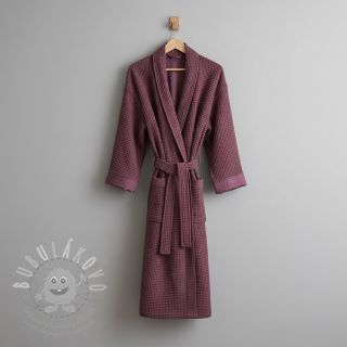 Bavlna s vaflovou vazbou purple