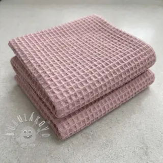 Bavlna s vaflovou vazbou lilac