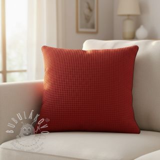 Bavlna s vaflovou vazbou red