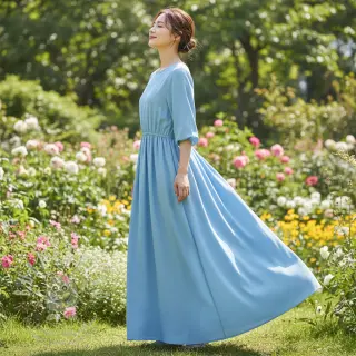 Viskóza RADIANCE light blue
