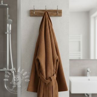 Bavlna s vaflovou vazbou rust