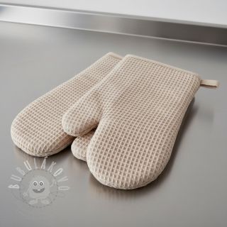 Bavlna s vaflovou vazbou camel