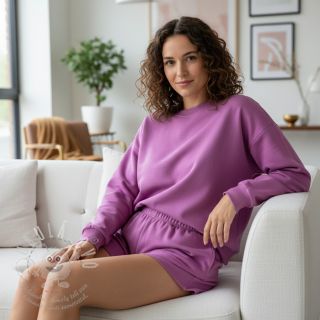 Teplákovina PREMIUM crocus