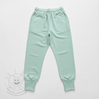 Teplákovina PREMIUM misty jade